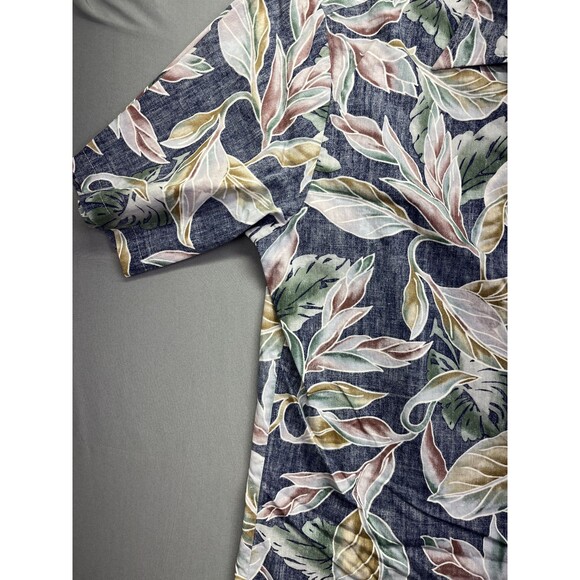 Cooke Street Honolulu Floral Hawaiian SHORT SLEEVE BUTTON UP SHIRT XL - Picture 5 of 16